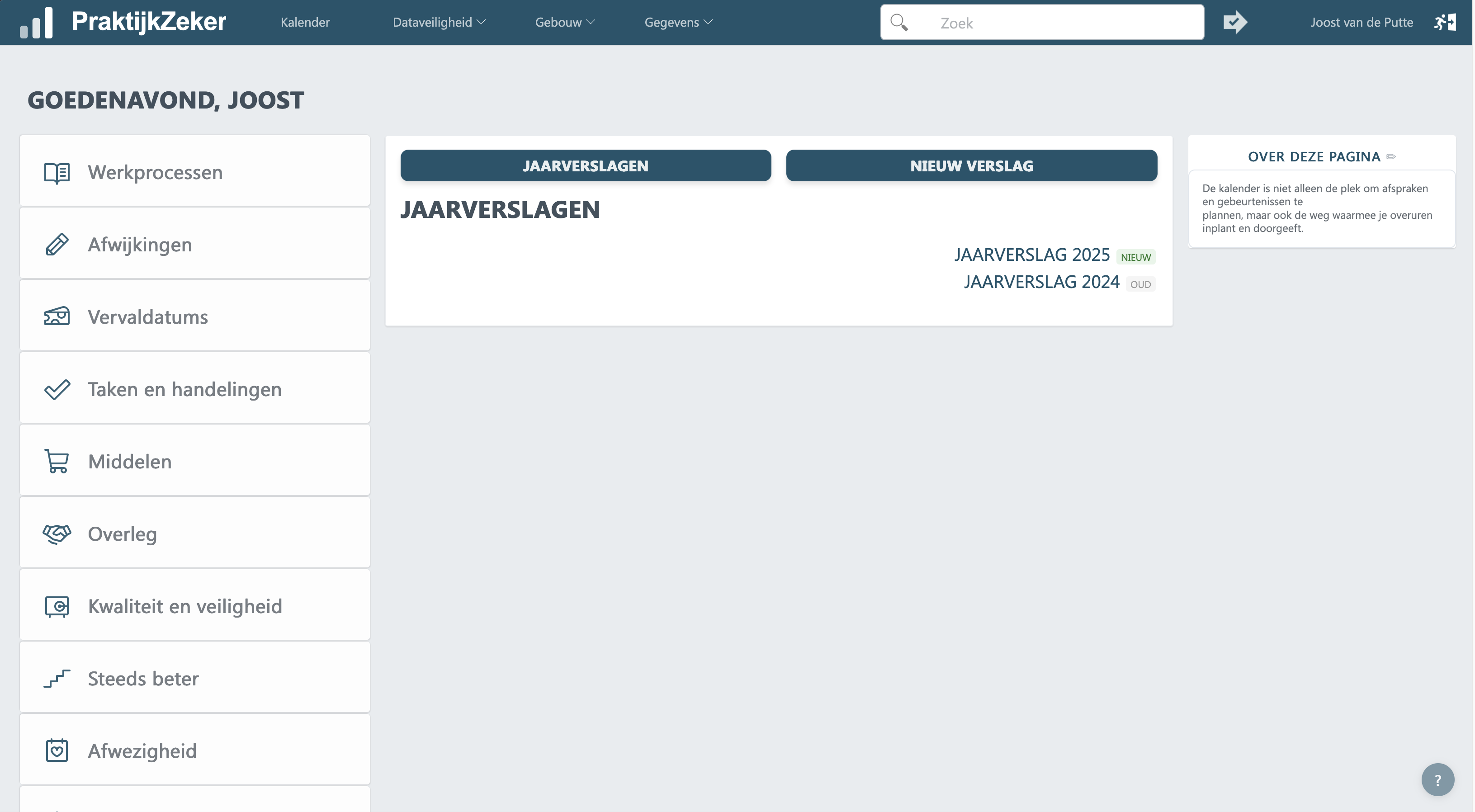 Jaarverslagen