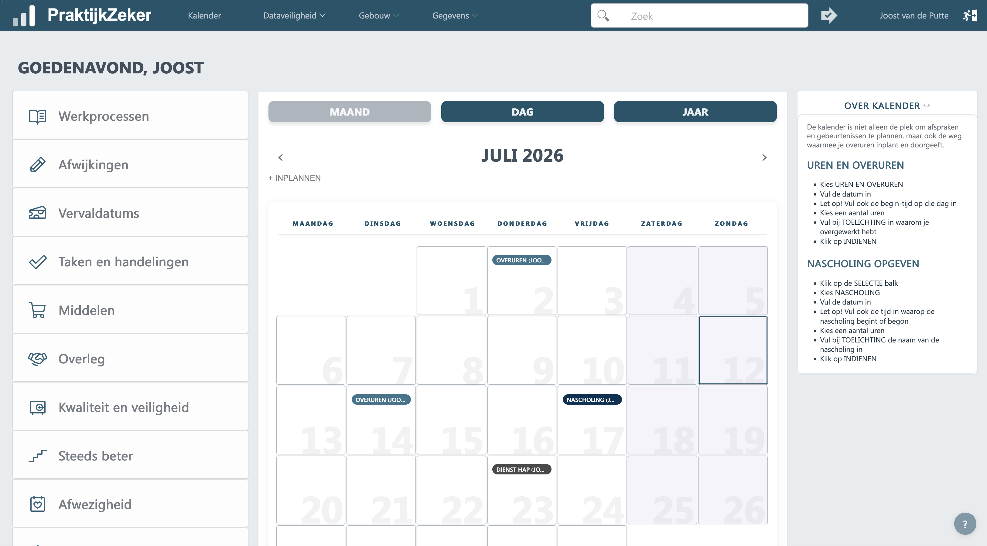 Teamkalender